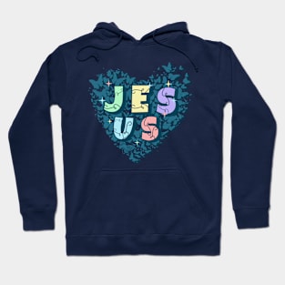 Jesus Butterfly Hoodie